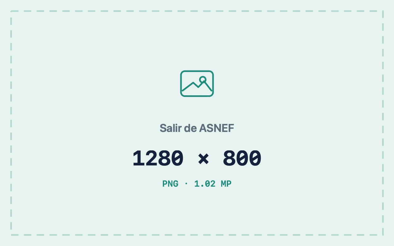 Salir del fichero de morosos ASNEF