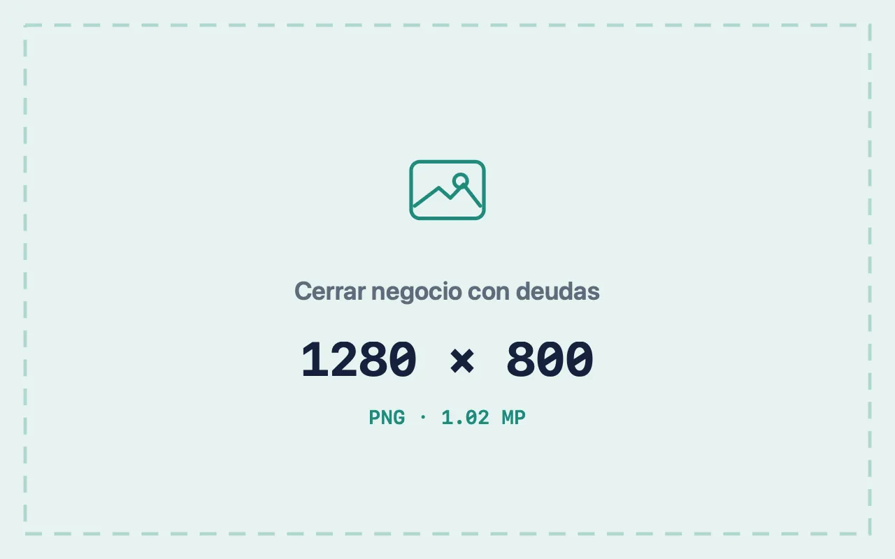 Empezar de cero tras cerrar un negocio con deudas